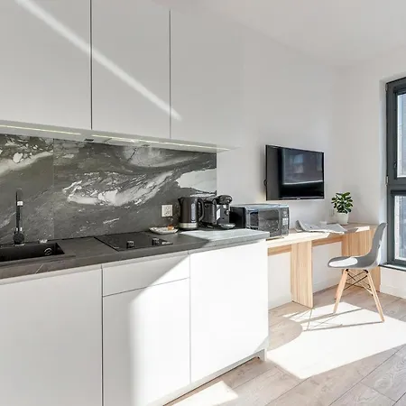 Browar Gdanski Easy Stay Wrzeszcz By Noclegi Renters شقة فندقية 3*